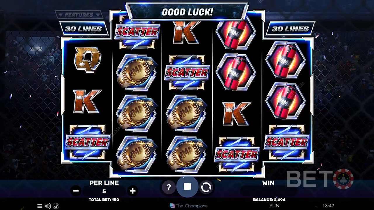 Recenzja MMA Champions od BETO Slots