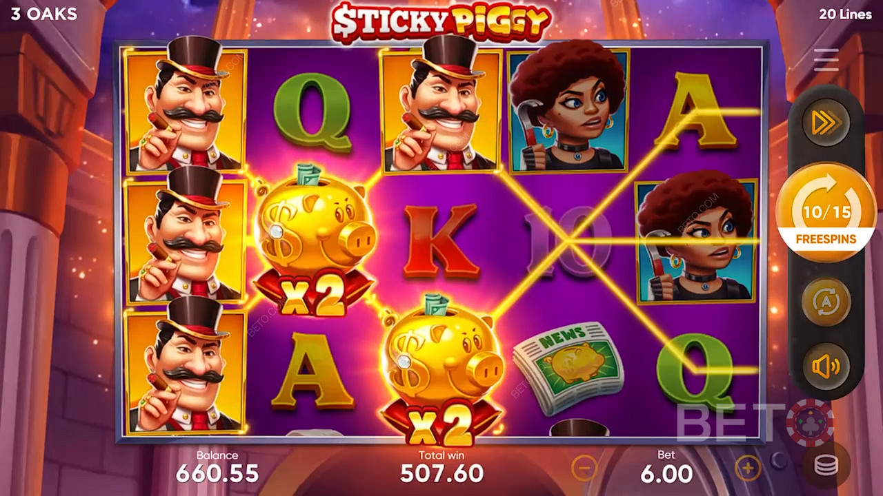 Sticky Piggy Graj Za Darmo