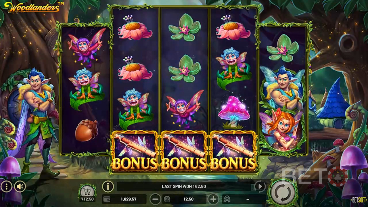 Recenzja Woodlanders od BETO Slots