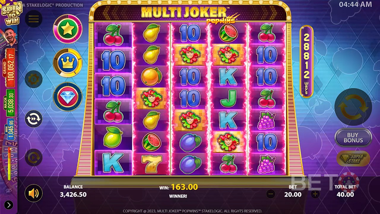 Multi Joker Popwins Graj Za Darmo