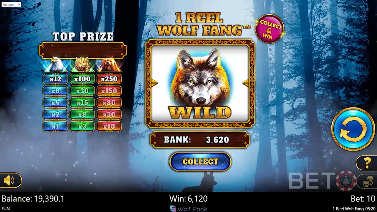 1 Reel Wolf Fang Graj Za Darmo