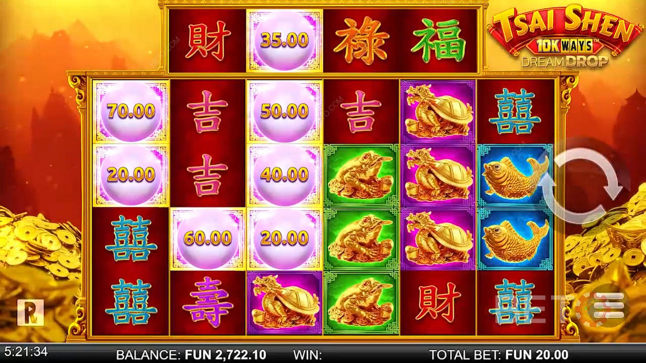 Tsai Shen 10K Ways Dream Drop Graj Za Darmo