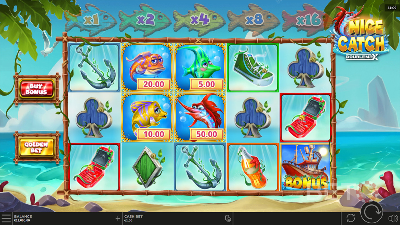 Recenzja Nice Catch DoubleMax od BETO Slots