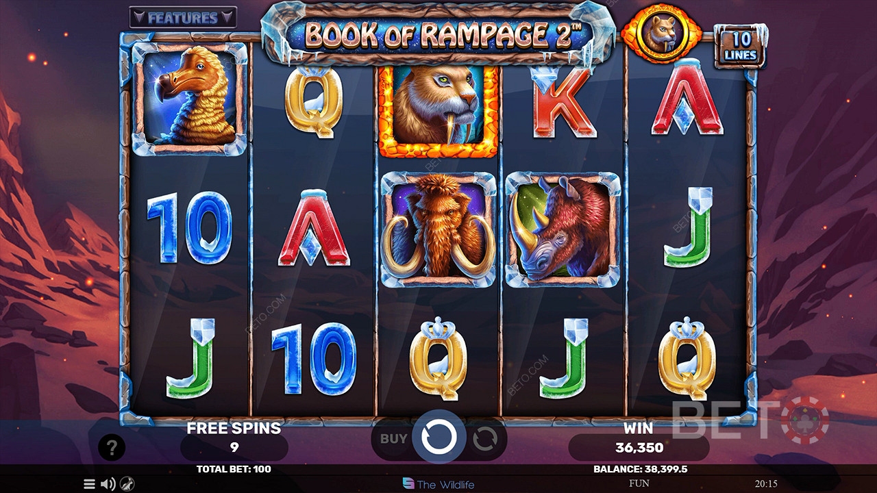 Book of Rampage 2 Graj Za Darmo