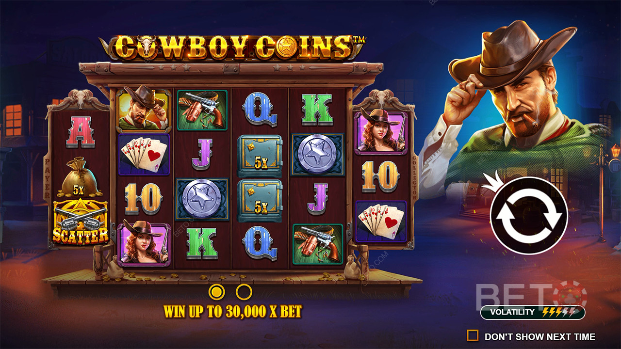 Werdykt dla automatu Cowboy Coins