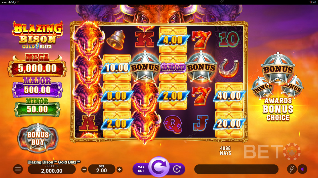 Blazing Bison Gold Blitz Graj Za Darmo