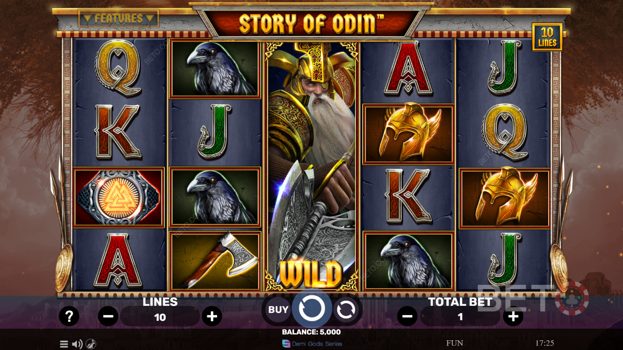 Recenzja Story Of Odin od BETO Slots