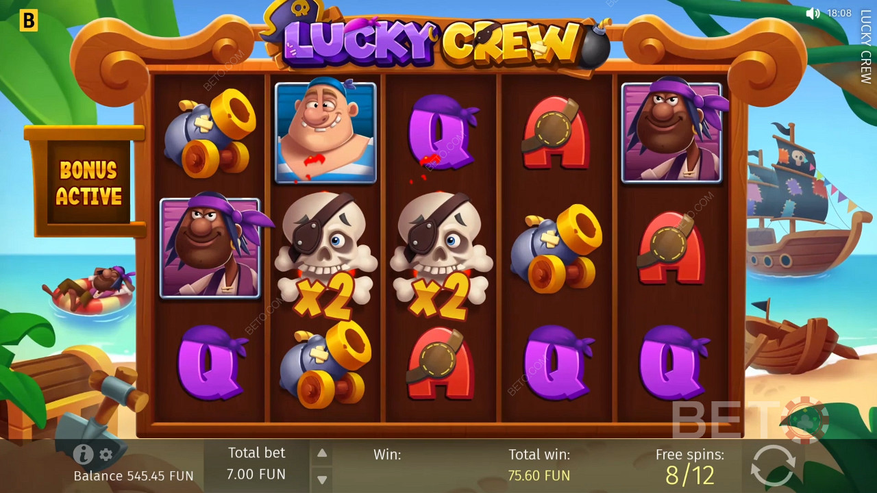 Recenzja Lucky Crew od BETO Slots