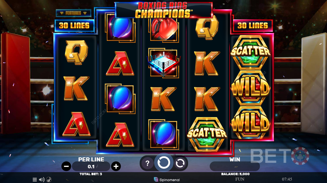 Recenzja Boxing Ring Champions od BETO Slots