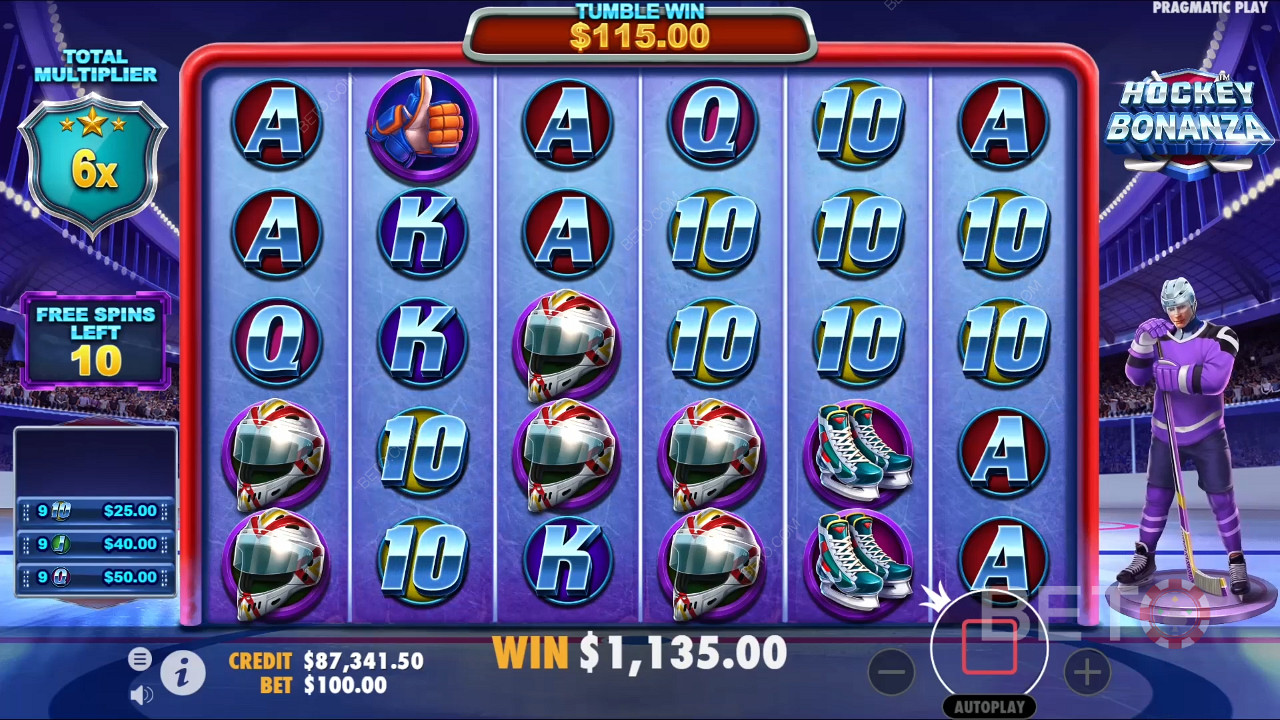 Recenzja Hockey Bonanza od BETO Slots
