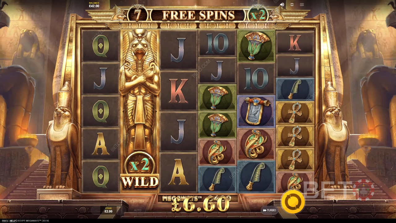 Recenzja Egypt Megaways od BETO Slots