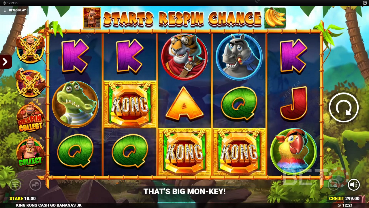 King Kong Cash Go Bananas Graj Za Darmo