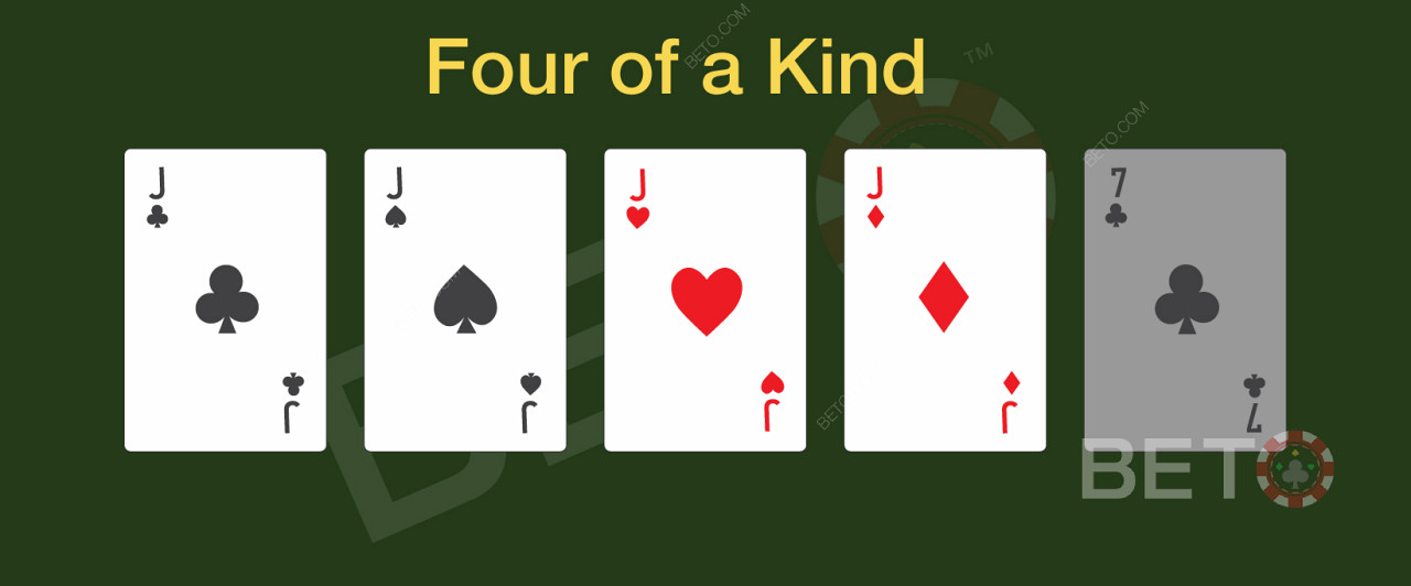 Cztery takie w pokerze