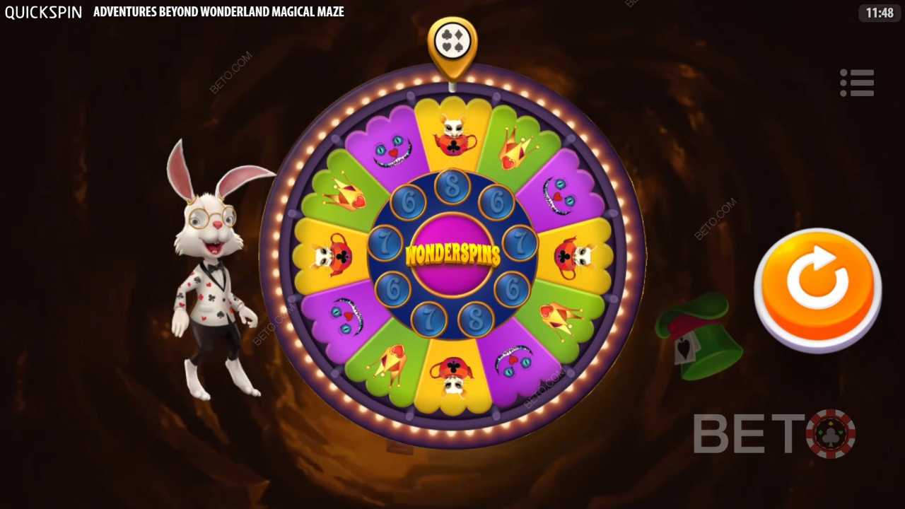Recenzja Adventures Beyond Wonderland Magical Maze od BETO Slots