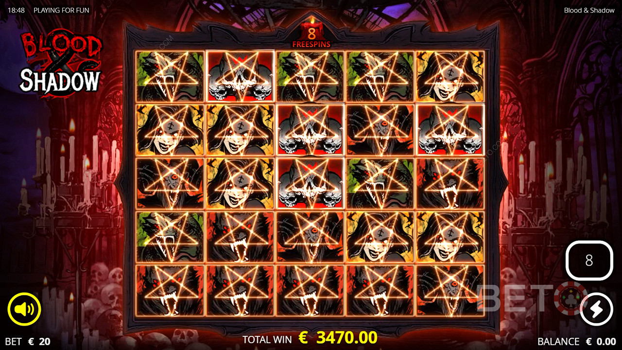 Recenzja Blood and Shadow od BETO Slots