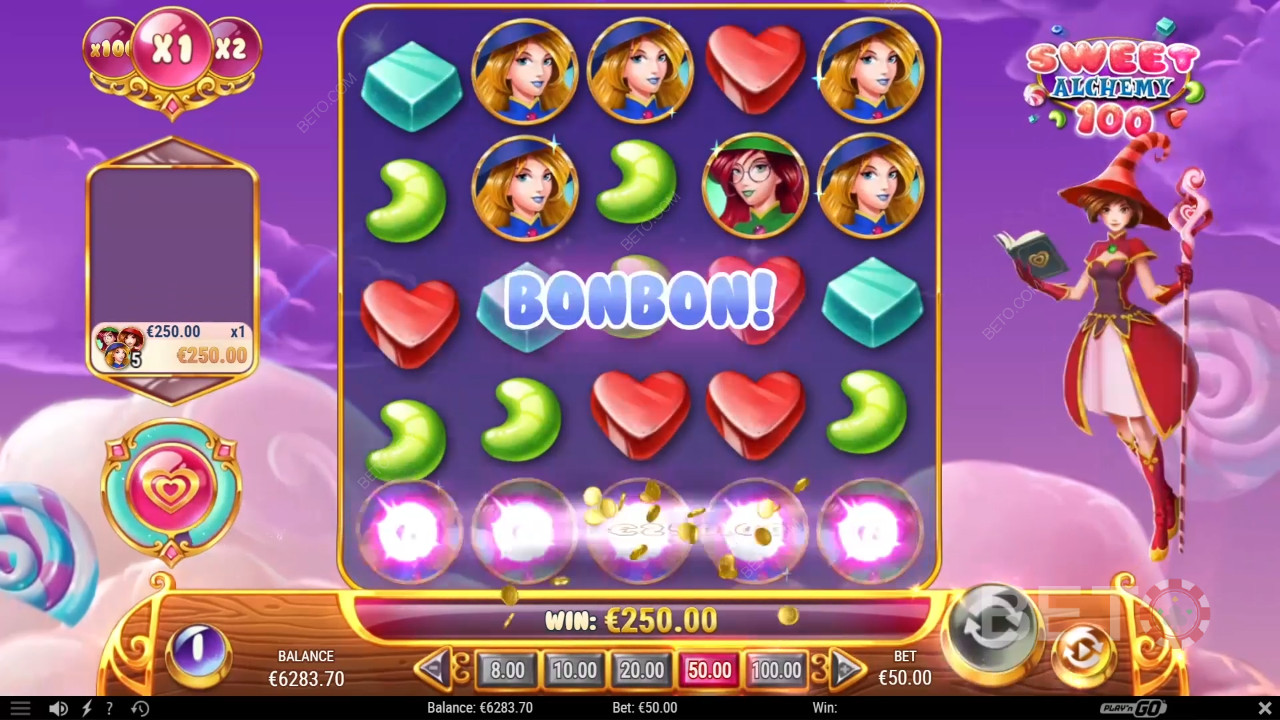 Recenzja Sweet Alchemy 100 od BETO Slots