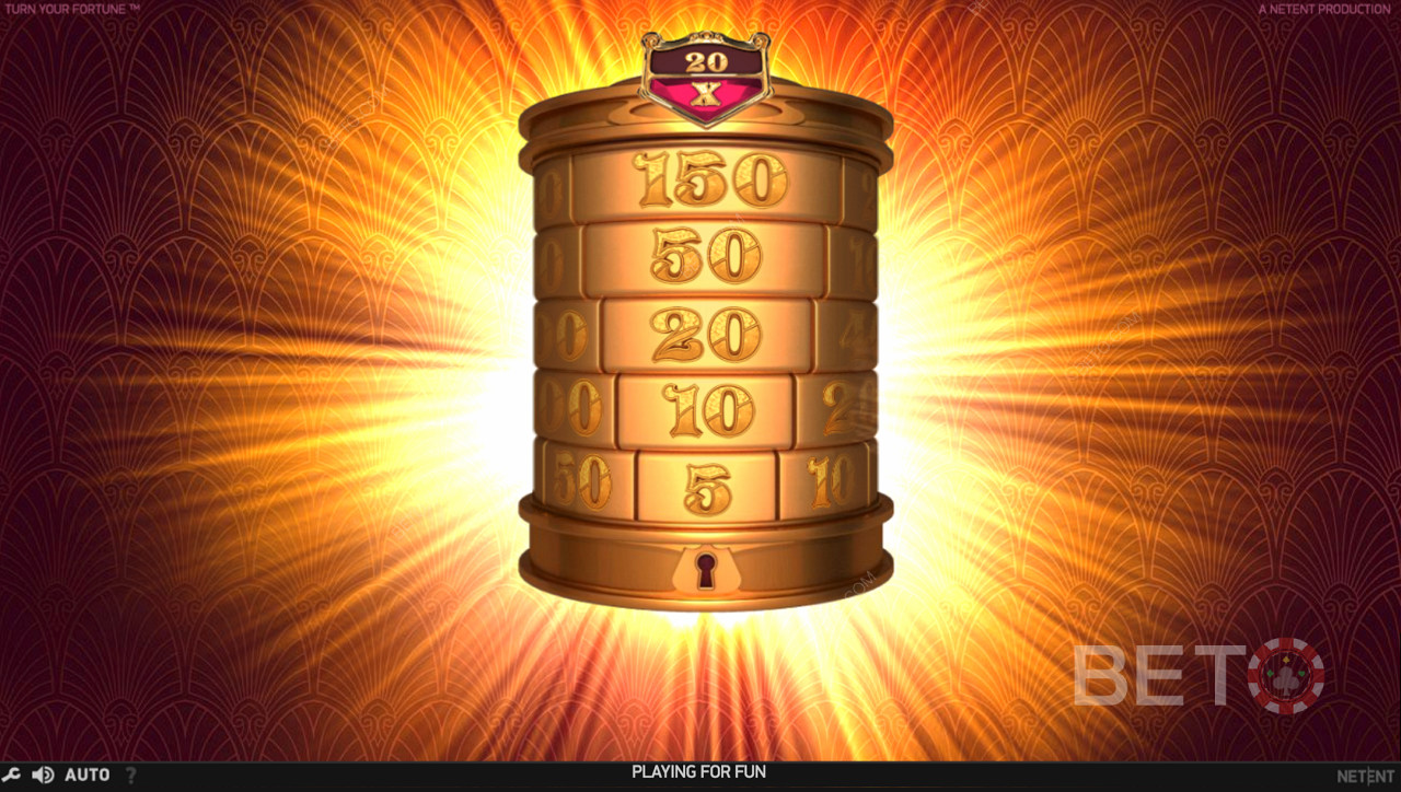 Podpis Golden Win Cylinder w Turn Your Fortune
