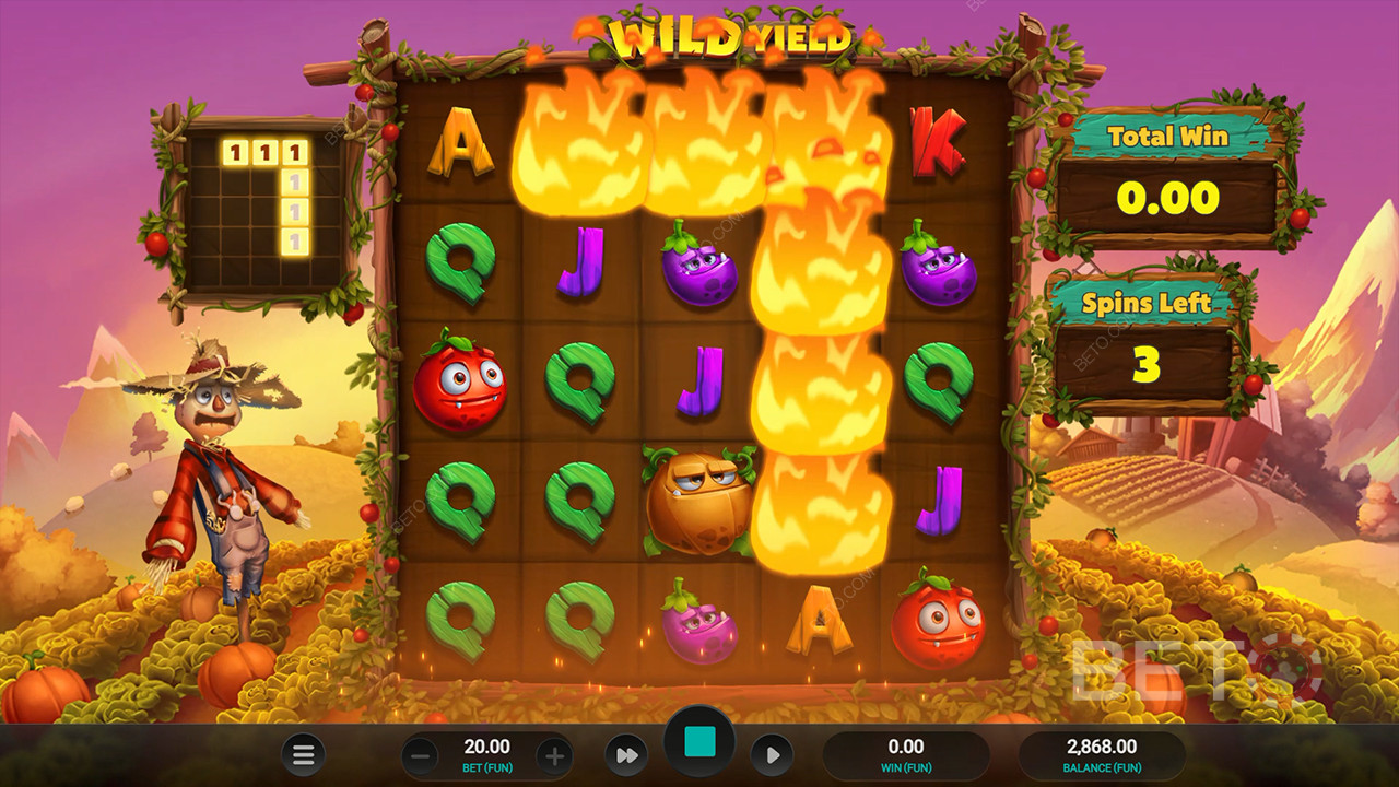 Recenzja Wild Yield od BETO Slots