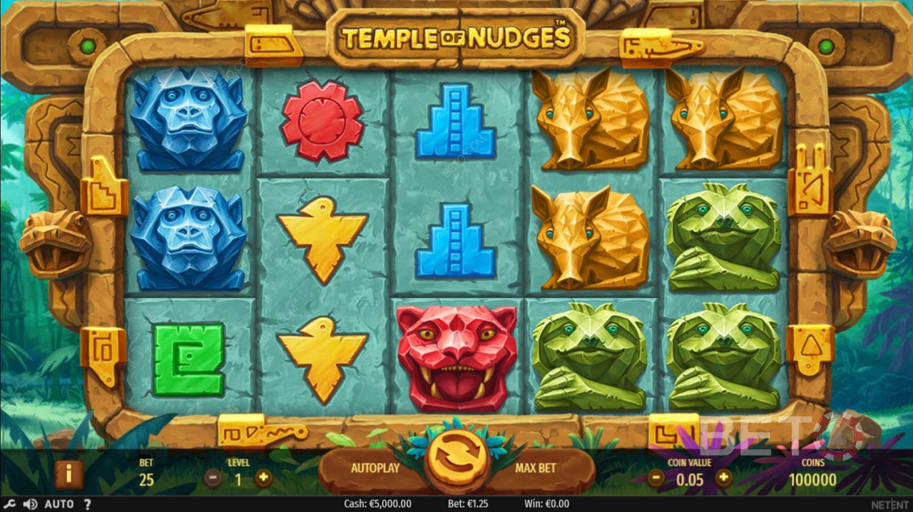 Slot wideo Temple of Nudges