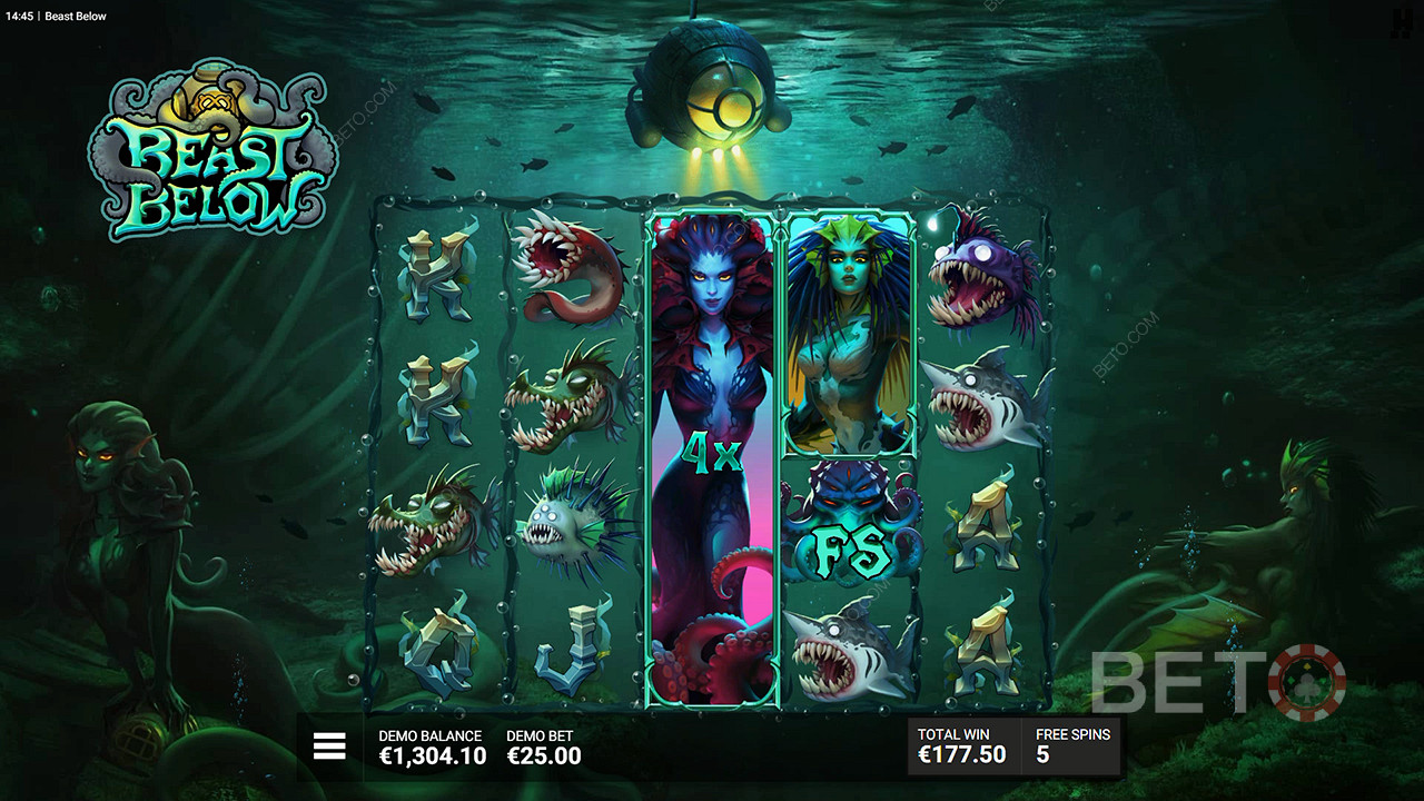 Recenzja Beast Below od BETO Slots