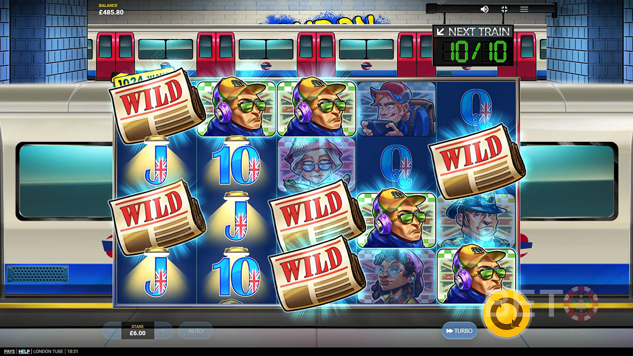 Recenzja London Tube od BETO Slots