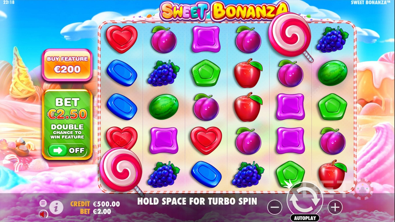 Obrazy slotu Sweet bonanza Kolorowy i wyjątkowy automat do gry