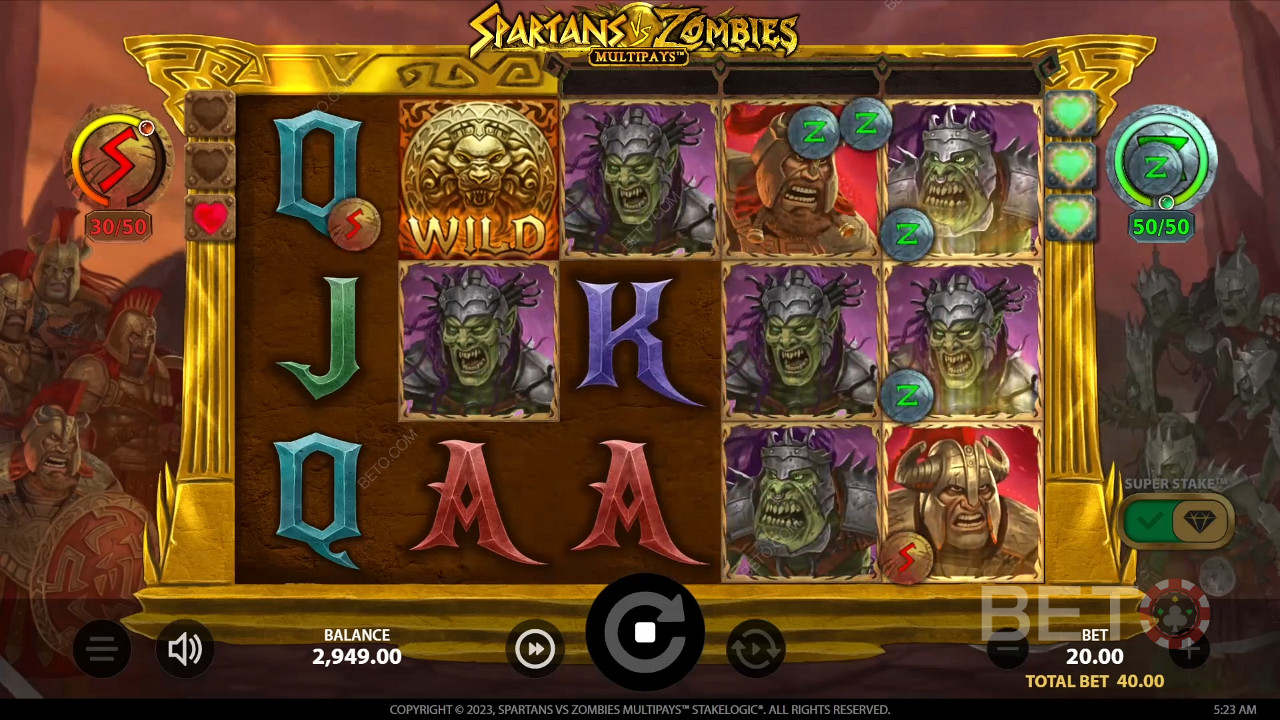 Spartans vs Zombies Graj Za Darmo