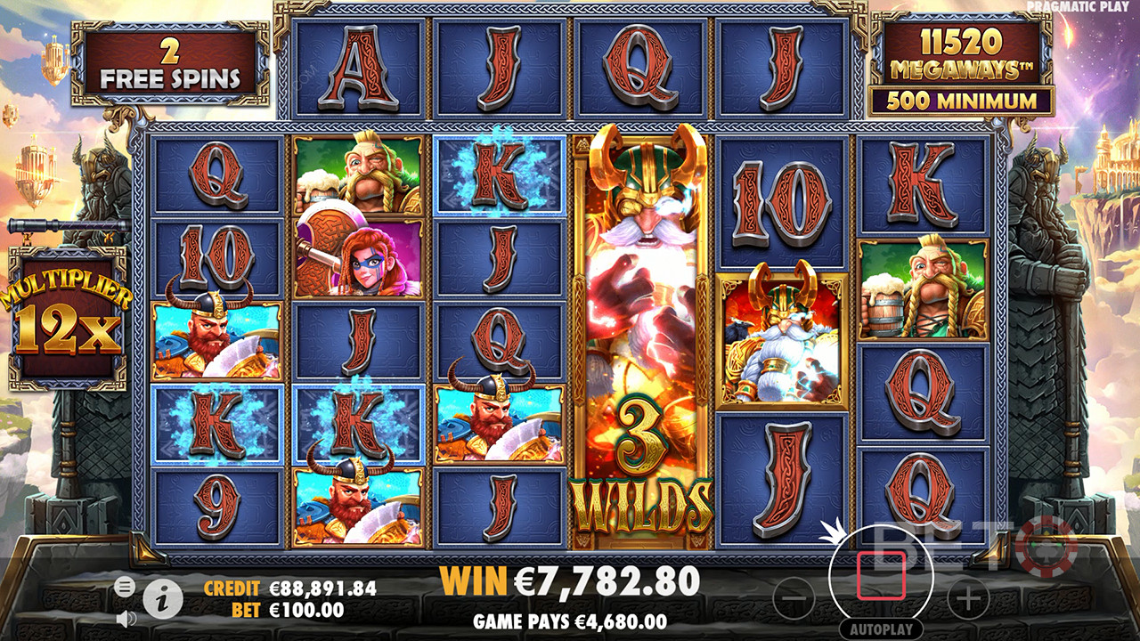 Wygraj 15 000x swój zakład w slocie online Fury of Odin Megaways!
