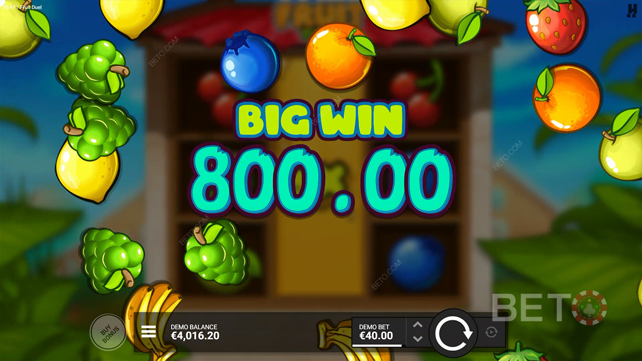 Recenzja Fruit Duel od BETO Slots