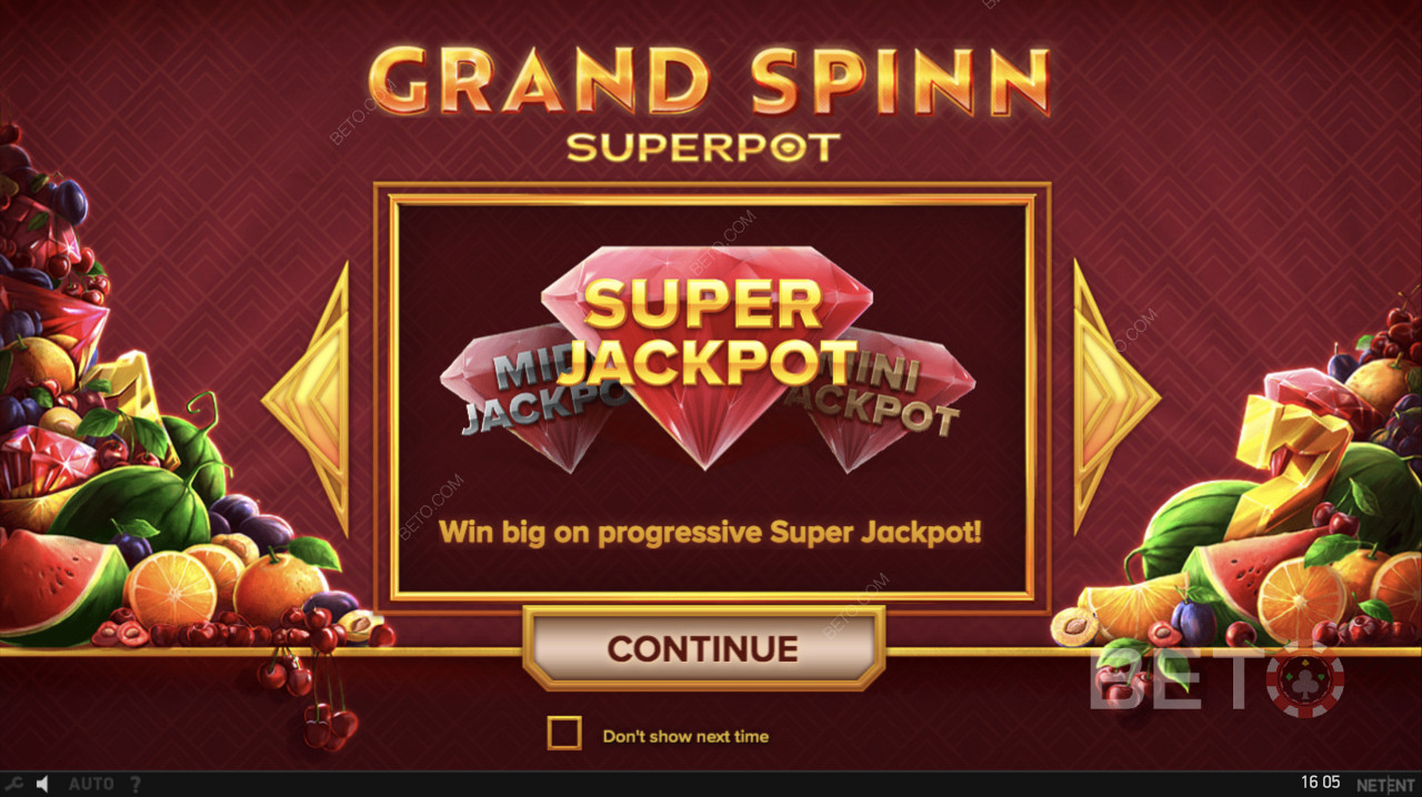 Progresywny Super Jackpot zostanie uruchomiony w Grand Spinn Superpot
