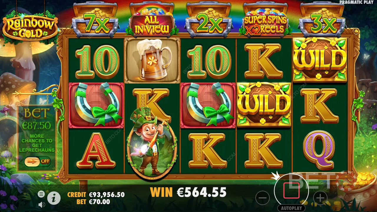 Recenzja Rainbow Gold od BETO Slots
