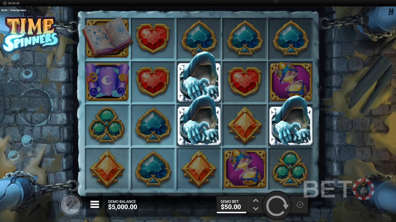 Recenzja Time Spinners od BETO Slots