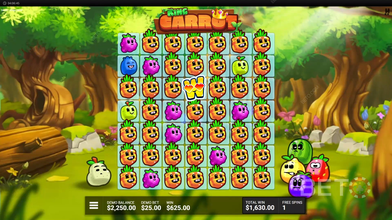 Recenzja King Carrot od BETO Slots