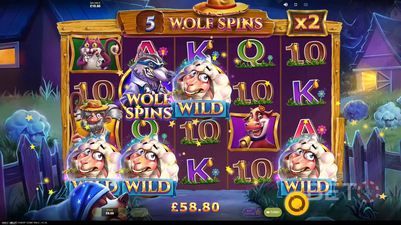 Recenzja Sheep Gone Wild od BETO Slots