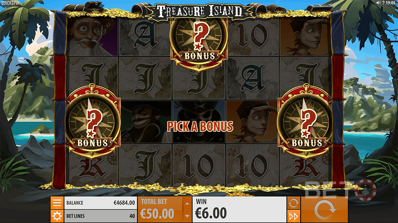 Treasure Island (Quickspin)  Graj Za Darmo