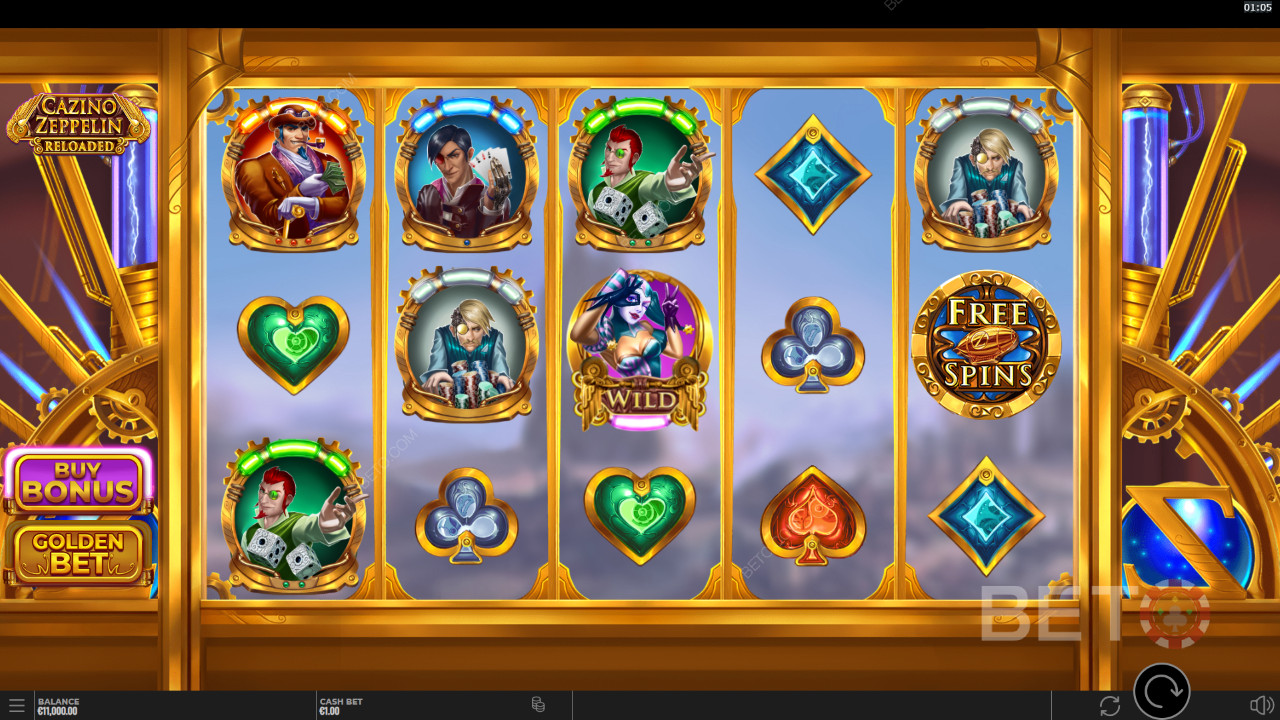 Recenzja Cazino Zeppelin Reloaded od BETO Slots