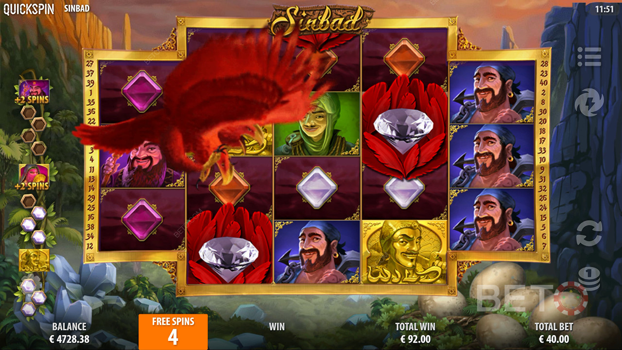 Recenzja Sinbad od BETO Slots