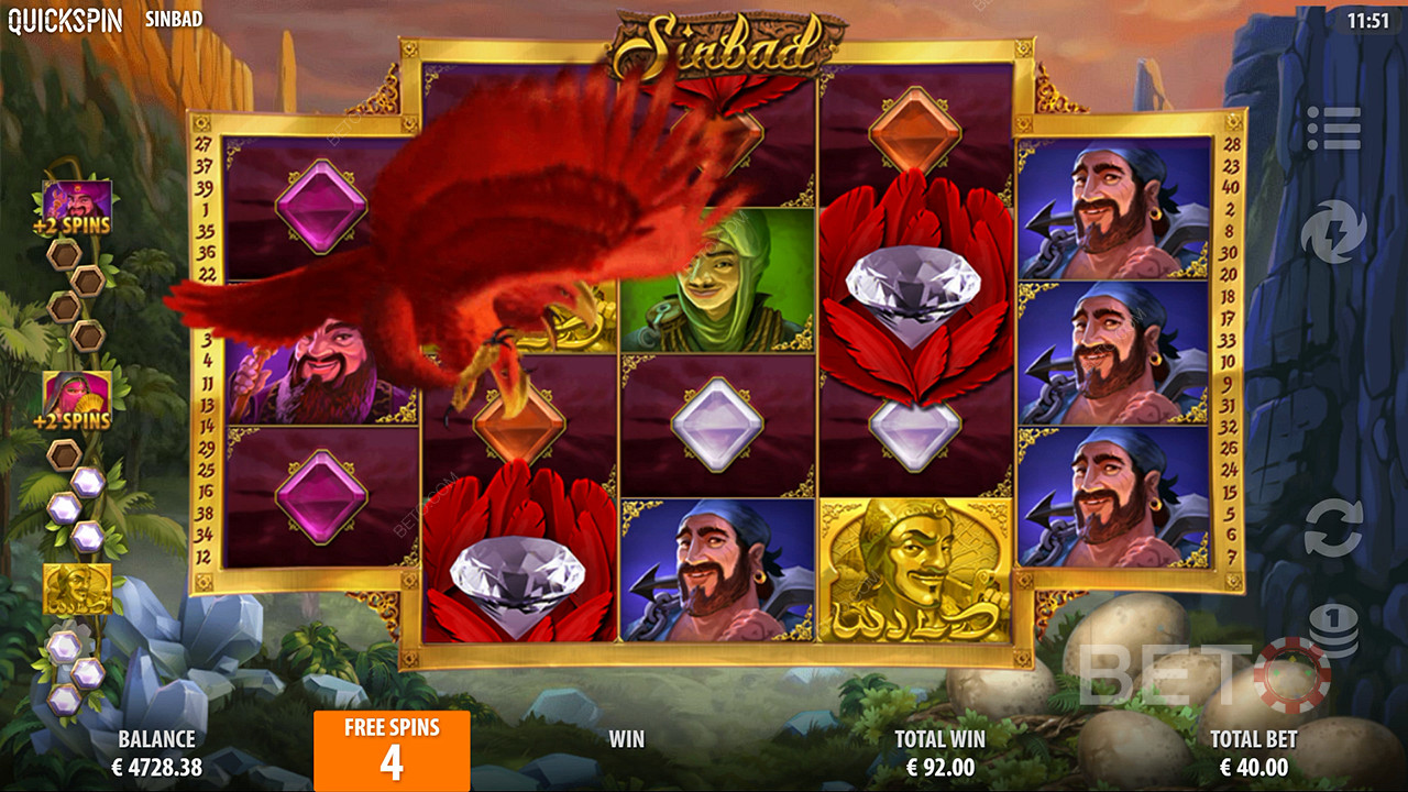 Sinbad (Quickspin)  Graj Za Darmo