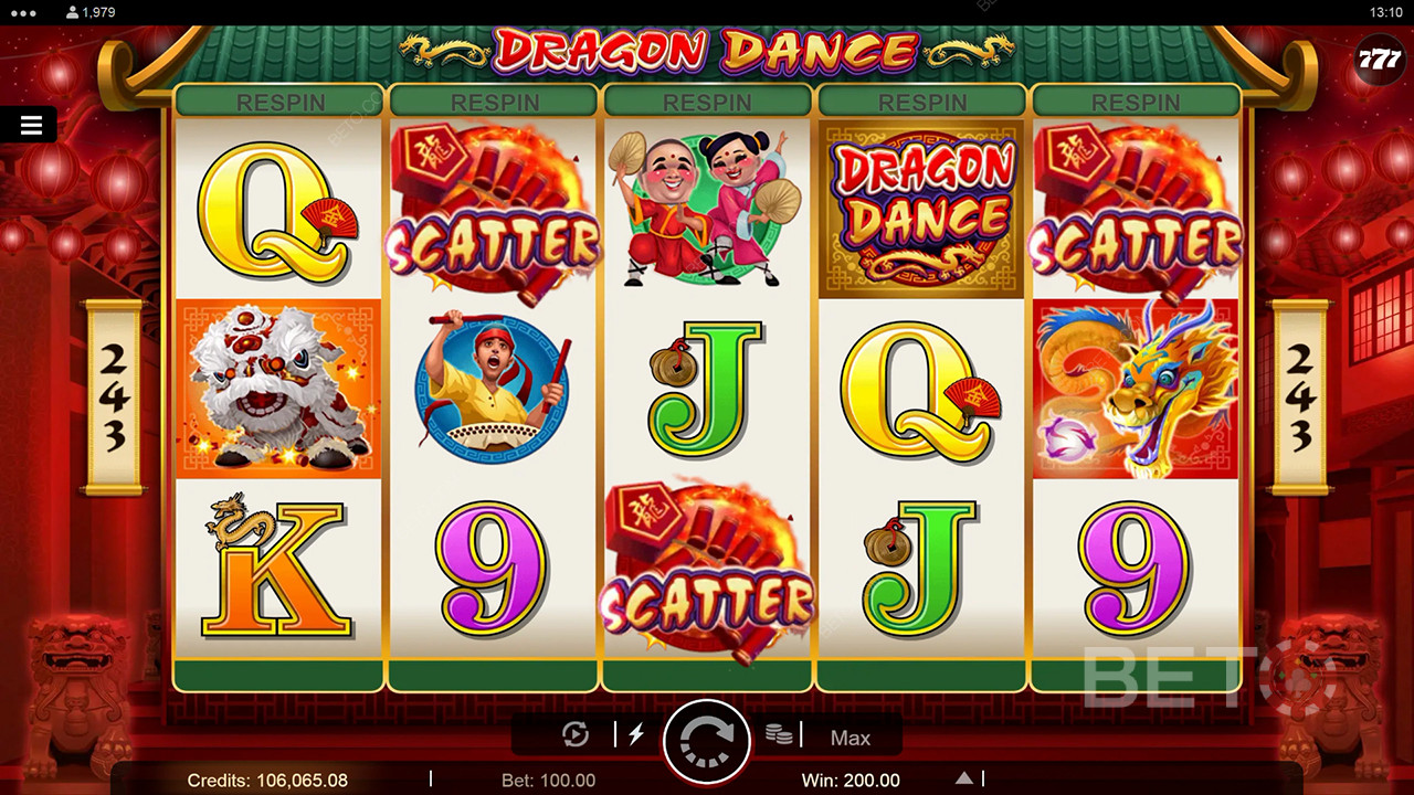 Recenzja Dragon Dance od BETO Slots