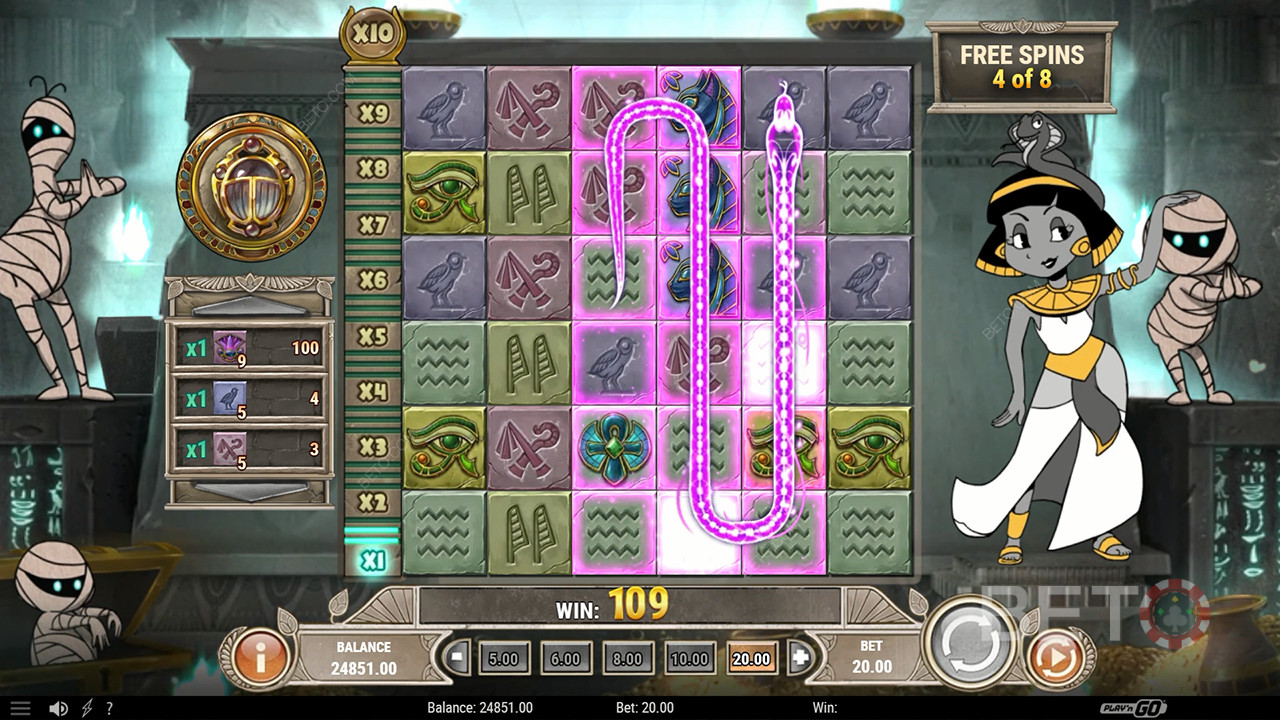 Charlie Chance and the Curse of Cleopatra - recenzja BETO Slots