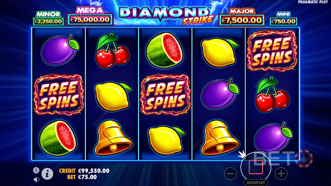 Recenzja Diamond Strike od BETO Slots