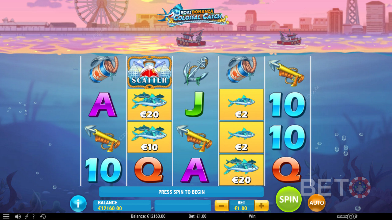 Boat Bonanza Colossal Catch  Graj Za Darmo