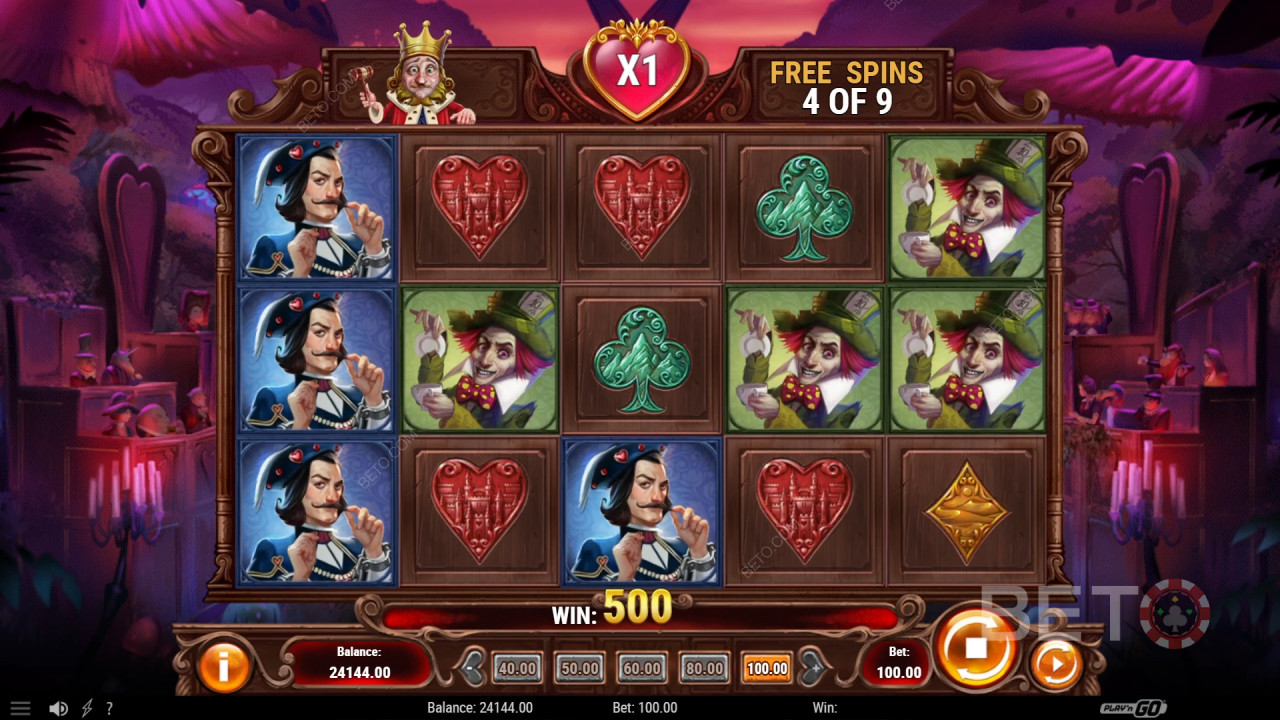 Recenzja Court of Hearts od BETO Slots