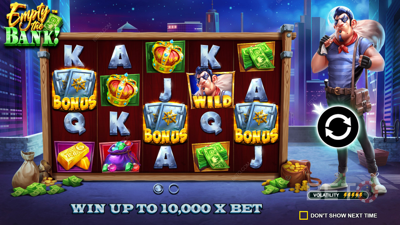 Recenzja gry Empty the Bank od BETO Slots