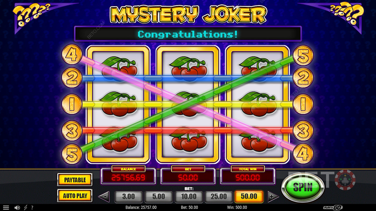Recenzja Mystery Joker od BETO Slots