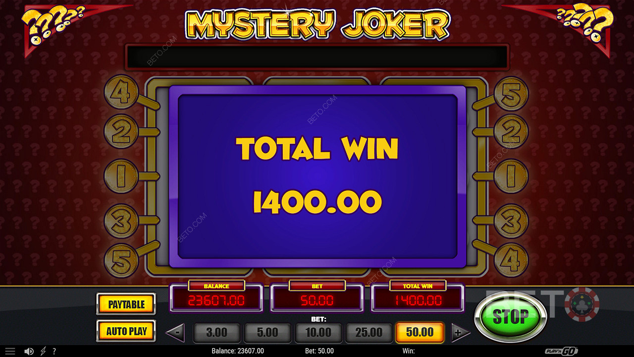 Wygraj 6,020x zakład na automacie wideo Mystery Joker!