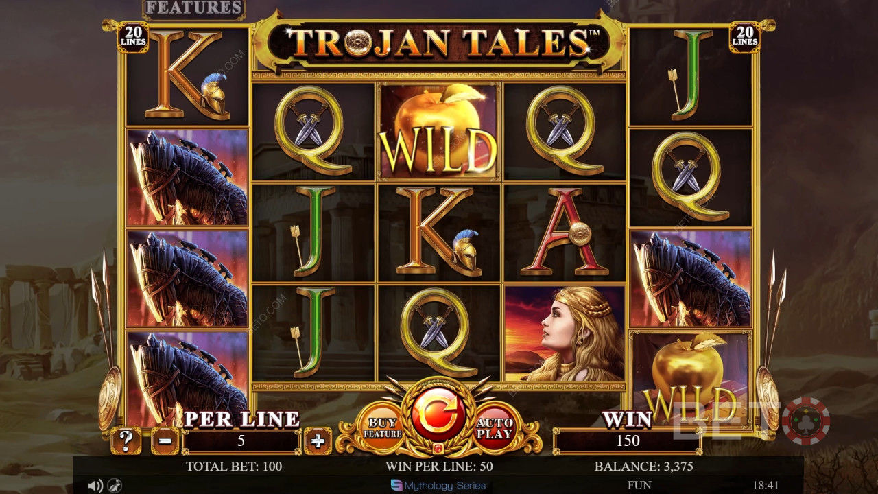 Recenzja Trojan Tales od BETO Slots