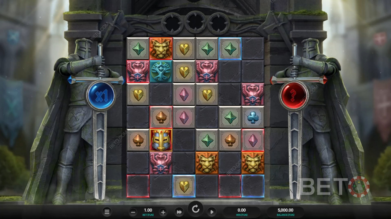 Templar Tumble 2 Recenzja Dream Drop od BETO Slots