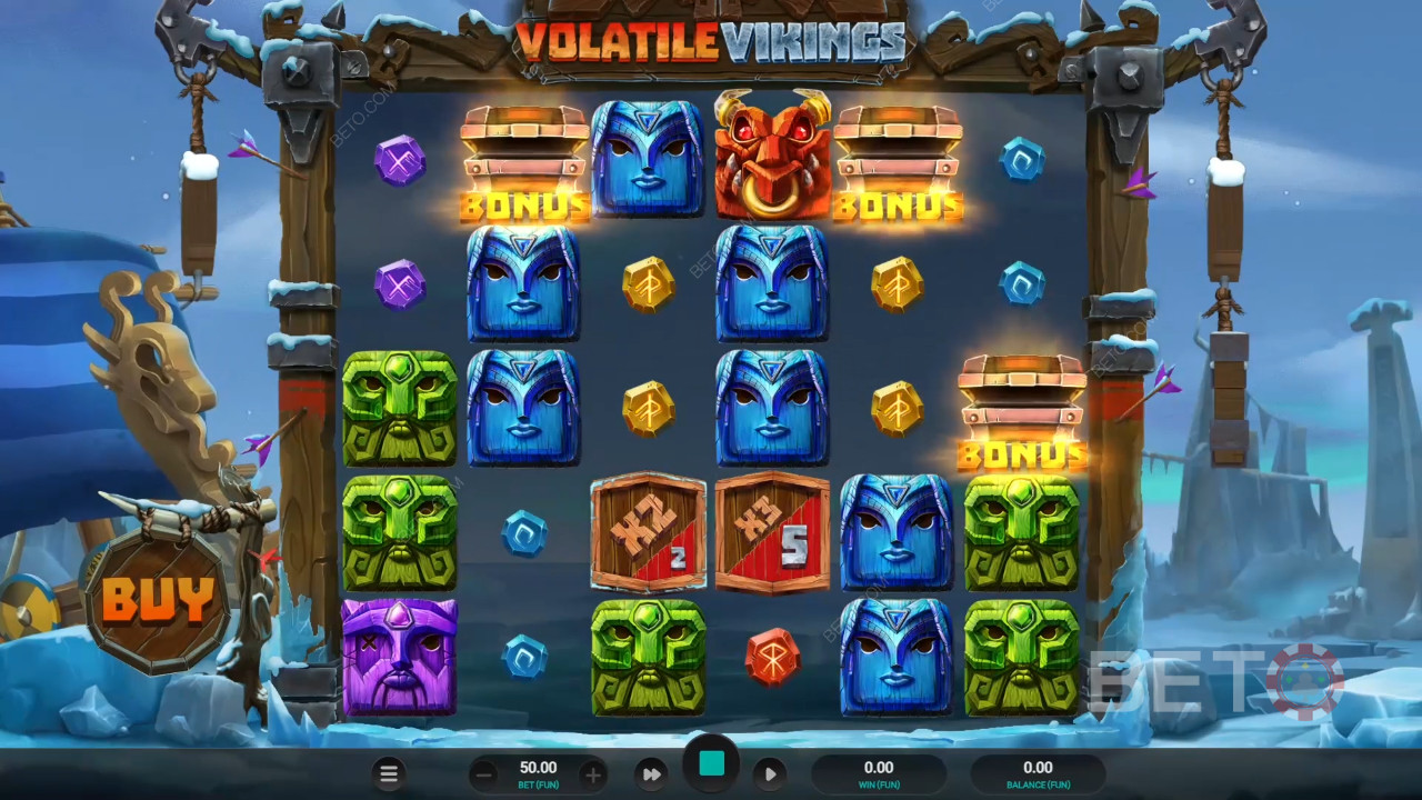 Recenzja Volatile Vikings od BETO Slots