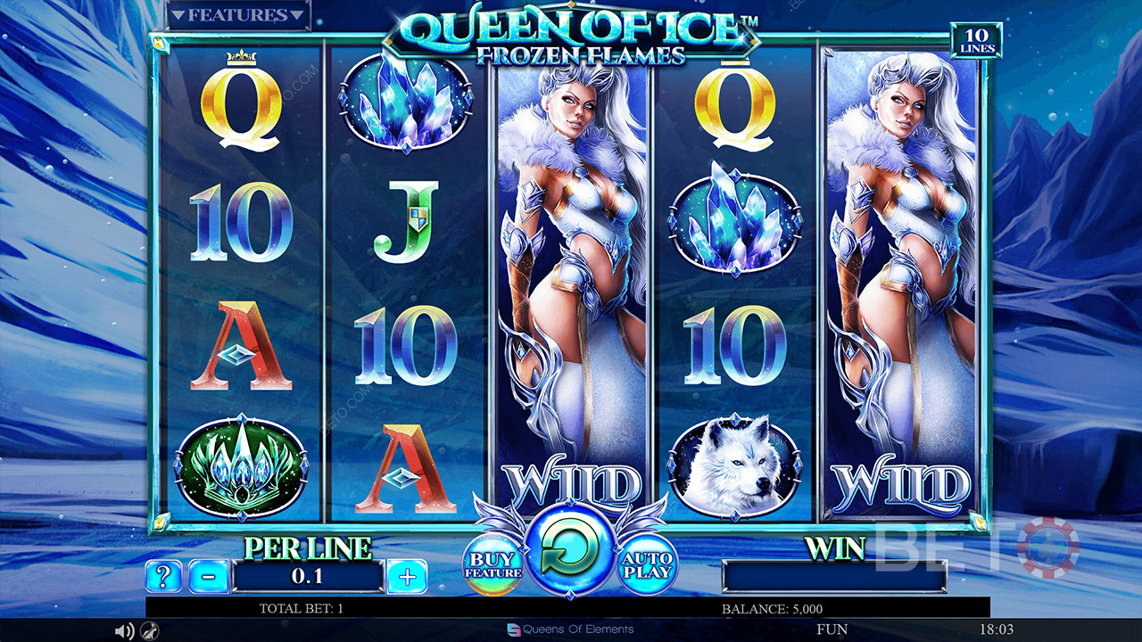 Queen of Ice Frozen Flames  Graj Za Darmo